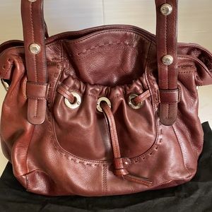B Makowsky  BOHO leather handbag